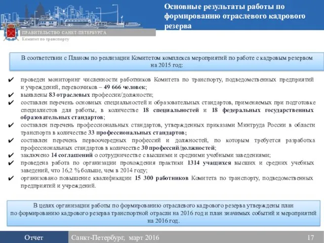 В соответствии с Планом по реализации Комитетом комплекса мероприятий по работе