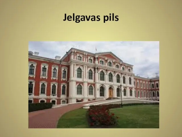 Jelgavas pils