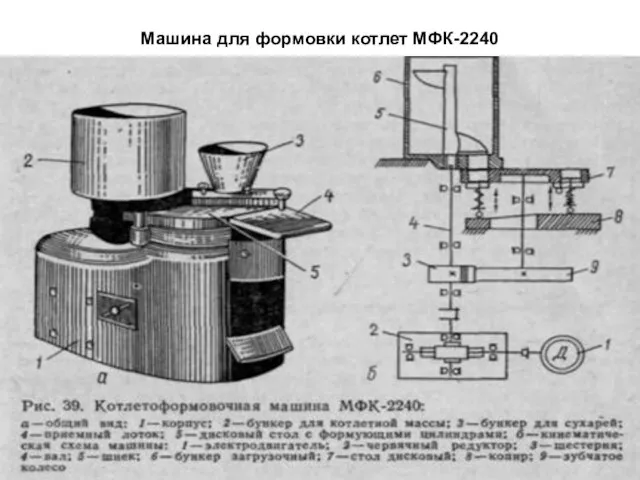 Машина для формовки котлет МФК-2240