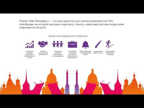Портал «Мы Петербург» — это пространство для поиска возможностей. Это платформа,