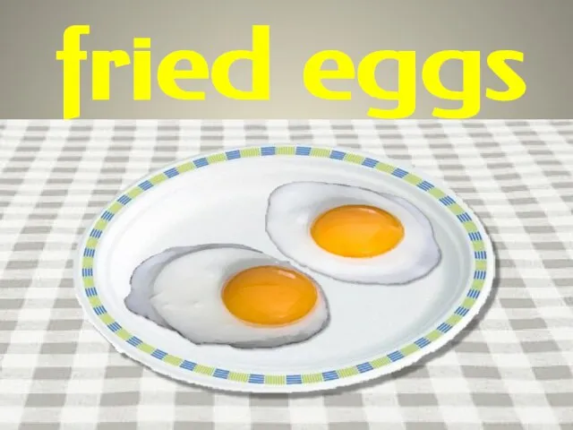 fried eggs