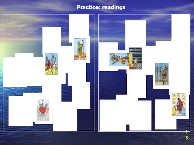 Practice: readings