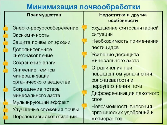 Минимизация почвообработки