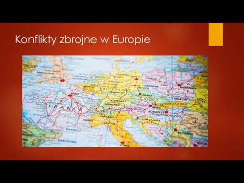 Konflikty zbrojne w Europie