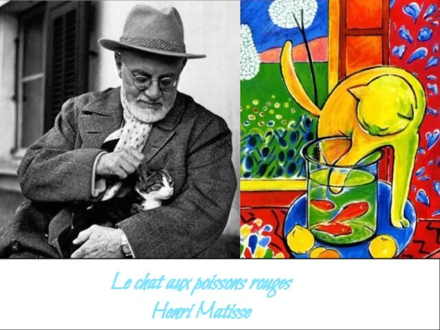 Le chat aux poissons rouges Henri Matisse