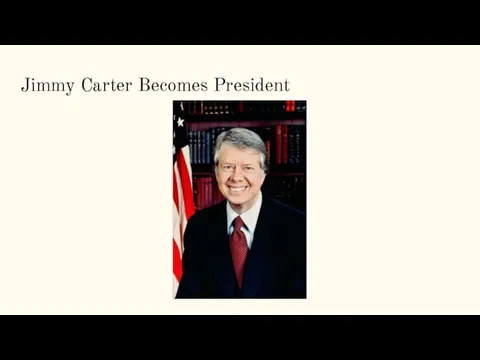 Jimmy Carter Becomes President