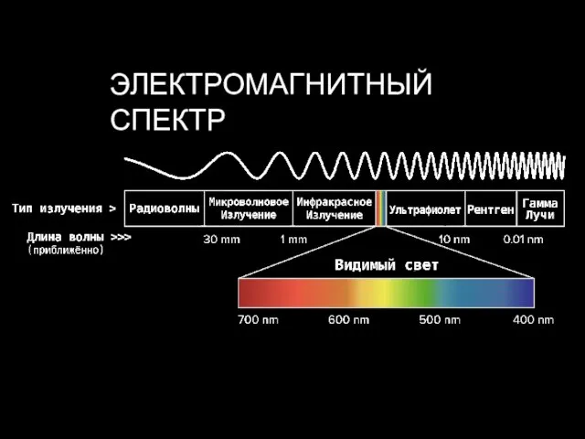 ЭЛЕКТРОМАГНИТНЫЙ СПЕКТР