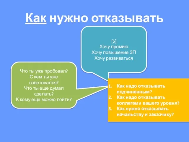 [$] Хочу премию Хочу повышение ЗП Хочу развиваться Что ты уже