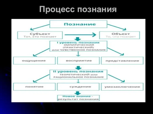 Процесс познания