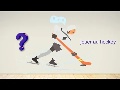 jouer au hockey