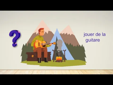 jouer de la guitare