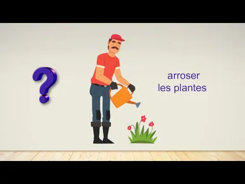 arroser les plantes