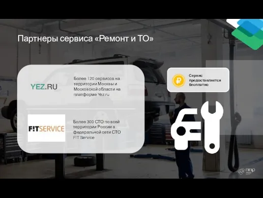 Более 120 сервисов на территории Москвы и Московской области на платформе