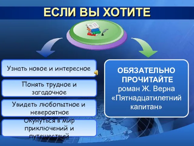 ЕСЛИ ВЫ ХОТИТЕ Понять трудное и загадочное Узнать новое и интересное