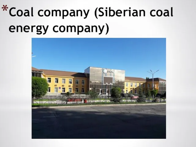 Coal company (Siberian coal energy company)