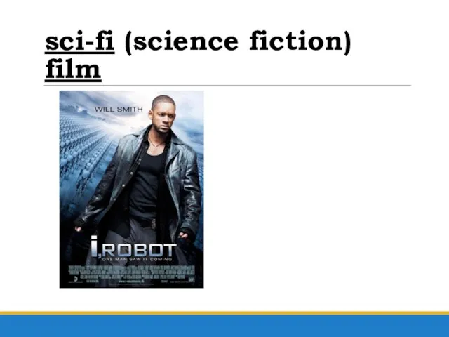 sci-fi (science fiction) film