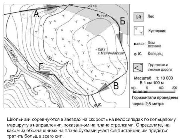 Школьники соревнуются в заездах на скорость на велосипедах по кольцевому маршруту