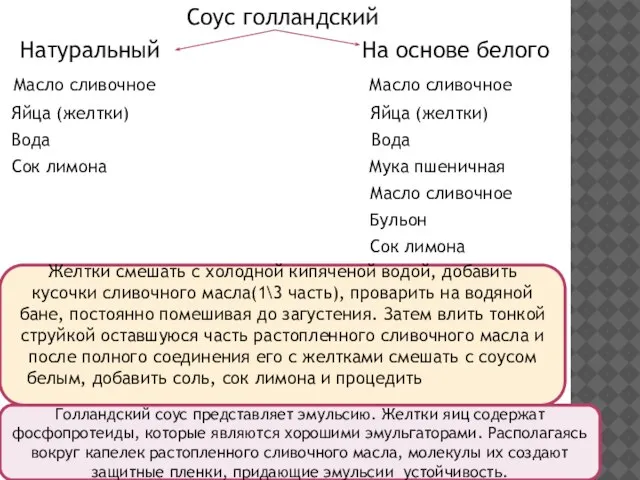 Желтки смешать с холодной кипяченой водой, добавить кусочки сливочного масла(1\3 часть),