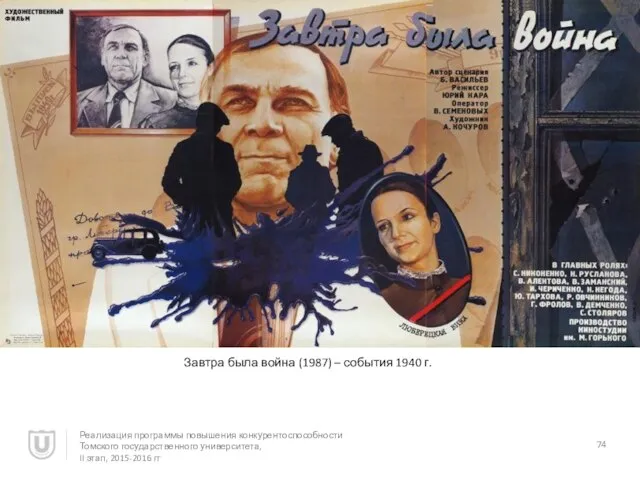 Завтра была война (1987) – события 1940 г. Реализация программы повышения