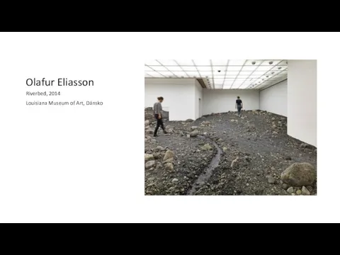 Olafur Eliasson Riverbed, 2014 Louisiana Museum of Art, Dánsko