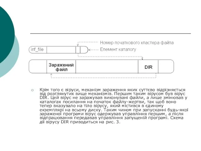 Крім того є віруси, механізм зараження яких суттєво відрізняється від розглянутих