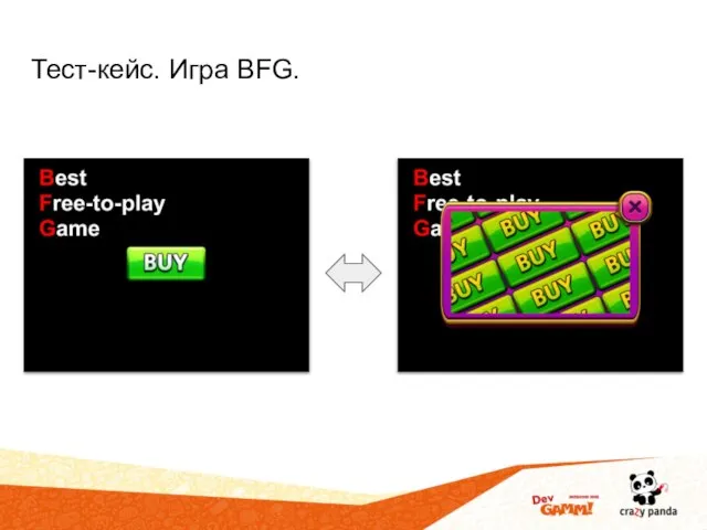 Тест-кейс. Игра BFG.