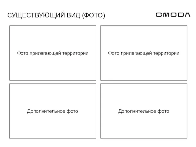 Дополнительное фото Фото прилегающей территории Дополнительное фото Фото прилегающей территории СУЩЕСТВУЮЩИЙ ВИД (ФОТО)