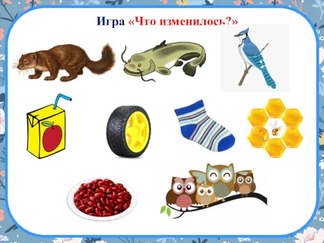 Игра «Что изменилось?»