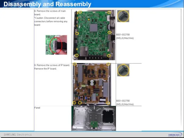 Disassembly and Reassembly