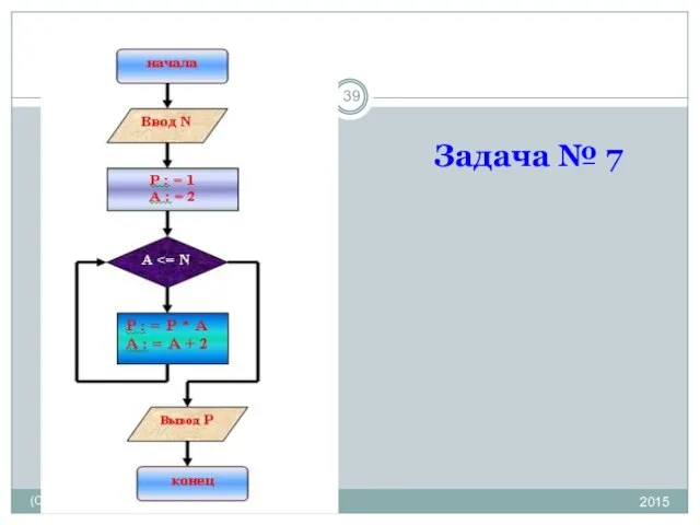 Задача № 7 2015 (С) Болгова Н.А.