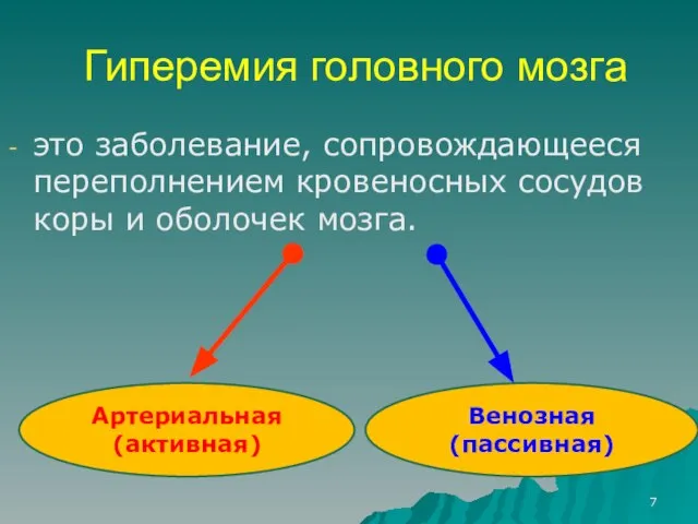 Гиперемия головного мозга это заболевание, сопровождающееся переполнением кровеносных сосудов коры и