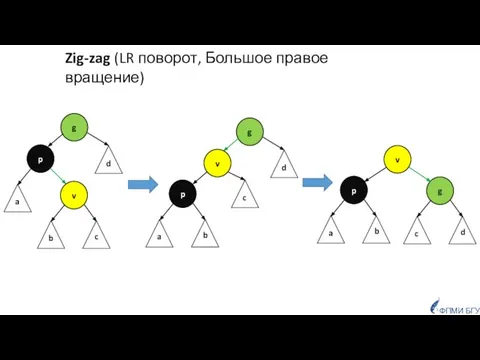 ФПМИ БГУ Zig-zag (LR поворот, Большое правое вращение) g p a