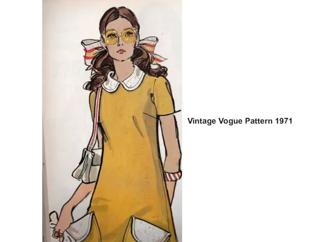 Vintage Vogue Pattern 1971