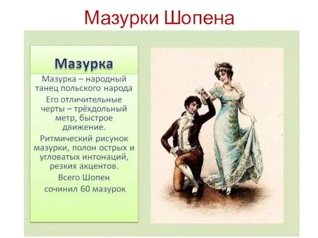 Мазурки Шопена