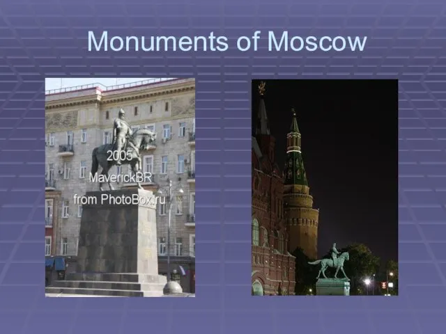 Monuments of Moscow