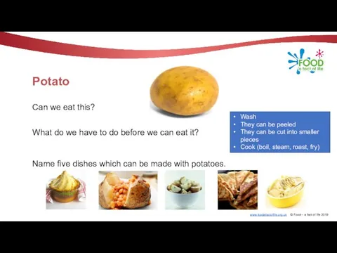 Potato Can we eat this? What do we have to do