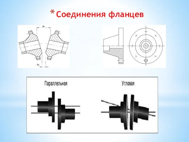 Соединения фланцев