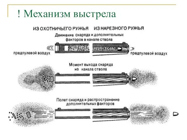 ! Механизм выстрела