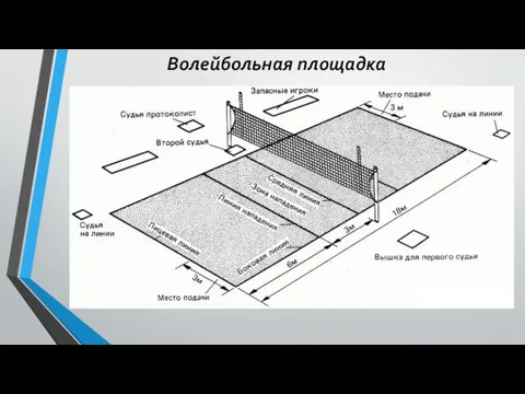 Волейбольная площадка