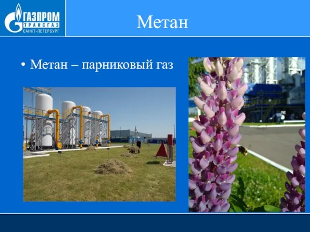 Метан Метан – парниковый газ