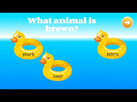 What animal is brown?