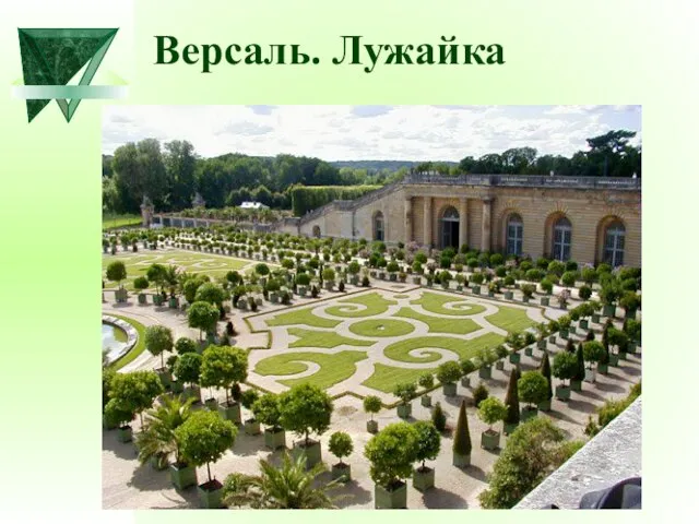 Версаль. Лужайка