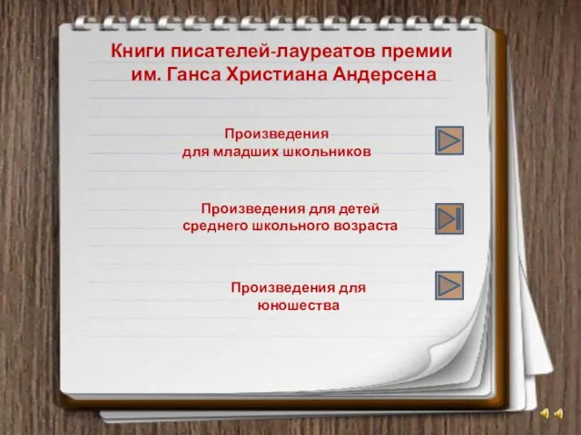 Книги писателей-лауреатов премии им. Ганса Христиана Андерсена Произведения для младших школьников