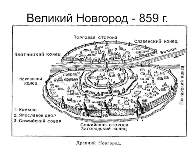 Великий Новгород - 859 г.