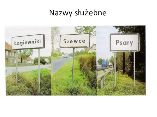 Nazwy służebne