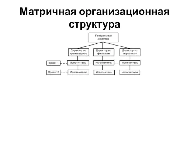 Матричная организационная структура