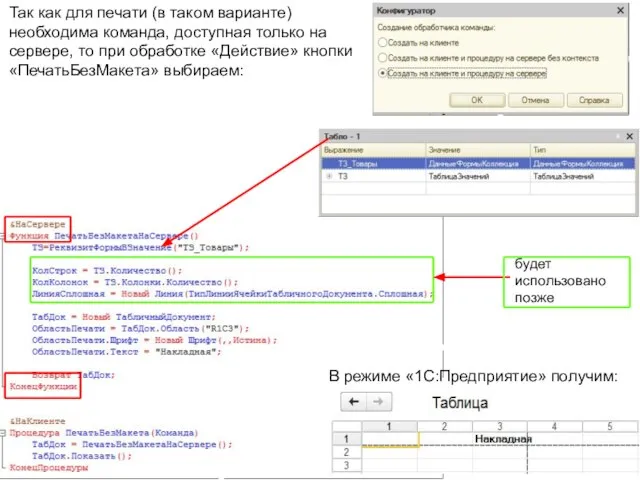 Так как для печати (в таком варианте) необходима команда, доступная только