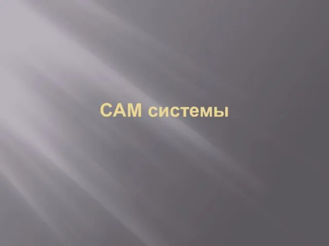 САМ системы