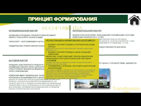 ФУНКЦИОНАЛЬНЫЙ ФАКТОР СОЗДАНИЕ И ПРОДАЖА ГОРЮЧЕГО ОБЕСПЕЧИВАЕТ РАБОТУ ТРАНСПОРТА РАЗНОГО ВИДА