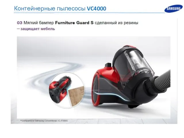 Контейнерные пылесосы VC4000